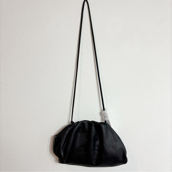 THE DROP POUCH BLACK WOMEN CLUTCH SPACIOUS BAG BRAND NEW WITH TAGS - Picture 5 of 6